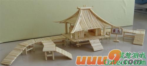 这货不是牙签 天下贰手工打造副本场景